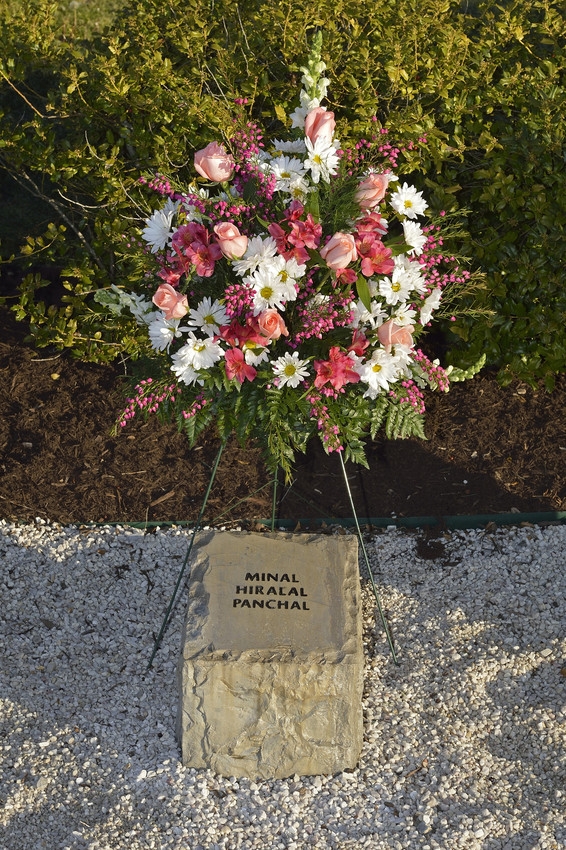 Minal Hiralal Panchal stone at April 16 Memorial